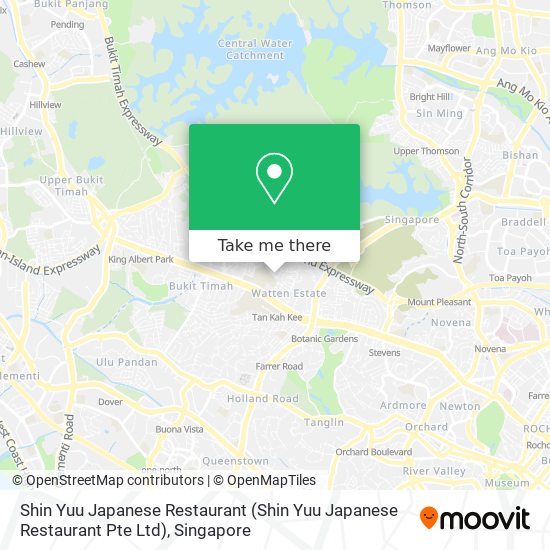 Shin Yuu Japanese Restaurant (Shin Yuu Japanese Restaurant Pte Ltd) map