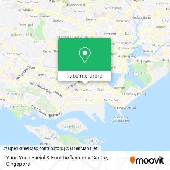 Yuan Yuan Facial & Foot Reflexology Centre map