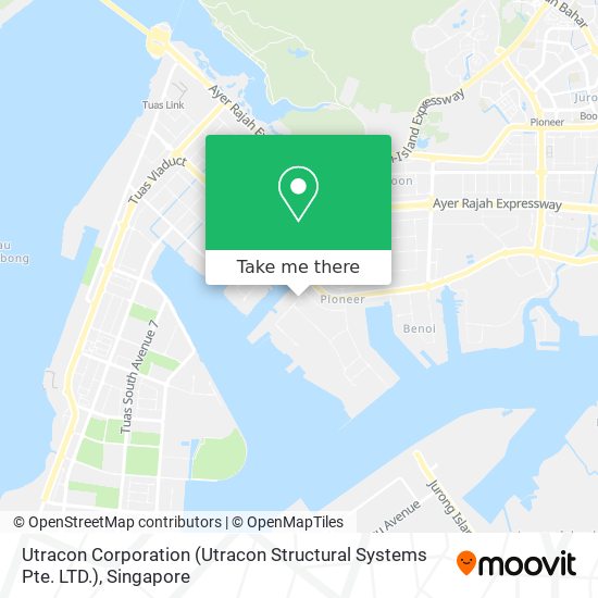 Utracon Corporation (Utracon Structural Systems Pte. LTD.) map