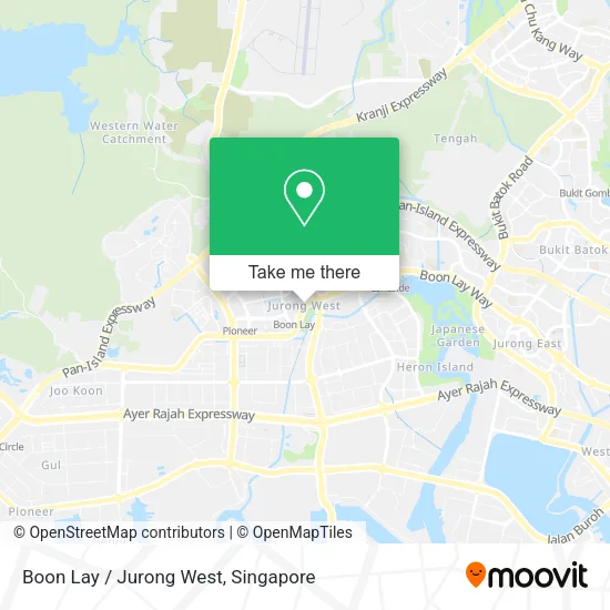 Boon Lay / Jurong West地图