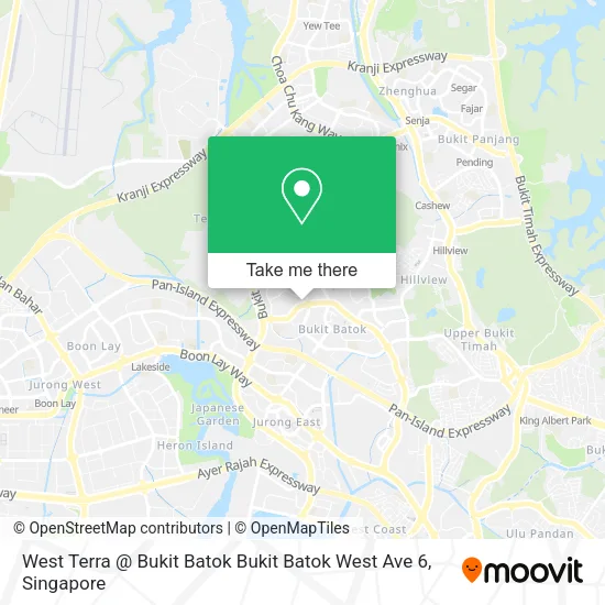 West Terra @ Bukit Batok Bukit Batok West Ave 6 map