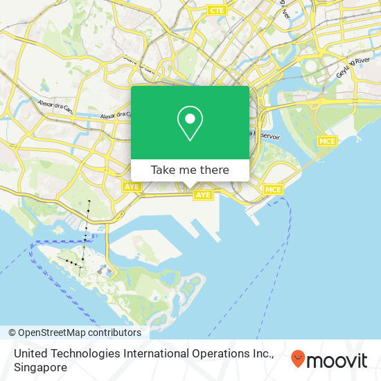 United Technologies International Operations Inc. map