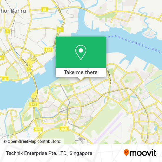 Technik Enterprise Pte. LTD. map