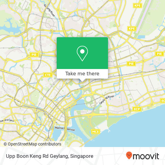 Upp Boon Keng Rd Geylang地图