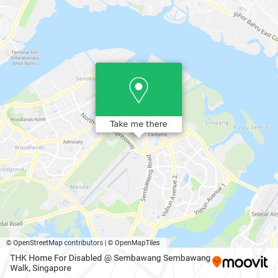 THK Home For Disabled @ Sembawang Sembawang Walk地图