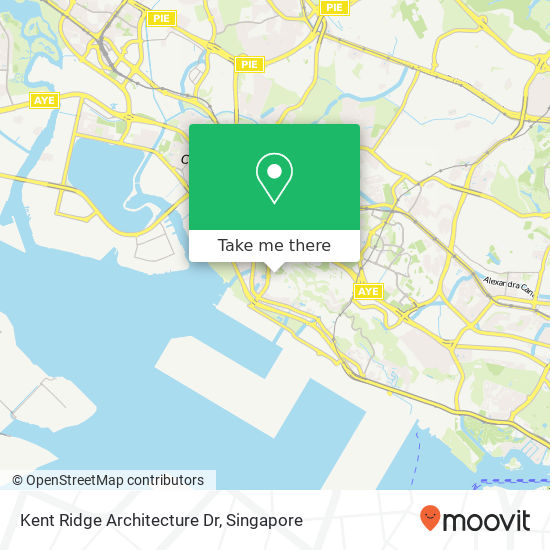 Kent Ridge Architecture Dr map