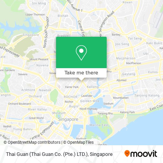 Thai Guan (Thai Guan Co. (Pte.) LTD.) map