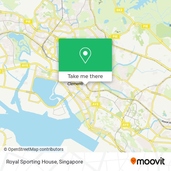 Royal Sporting House地图