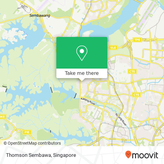 Thomson Sembawa map