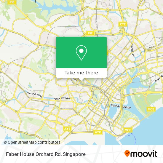 Faber House Orchard Rd地图