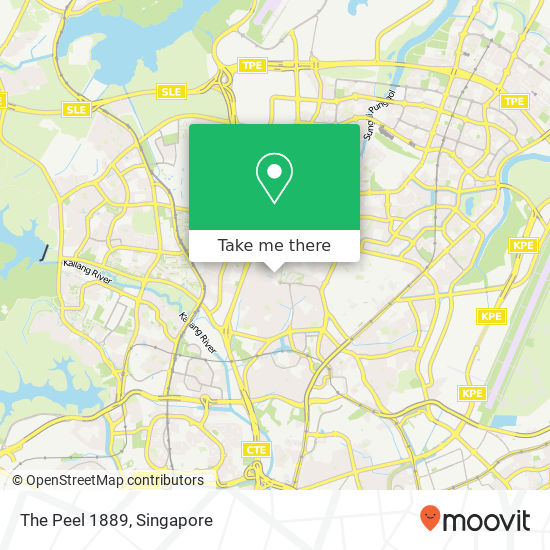 The Peel 1889地图