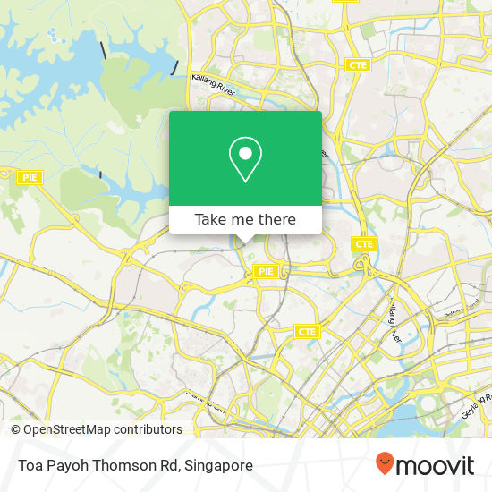 Toa Payoh Thomson Rd map