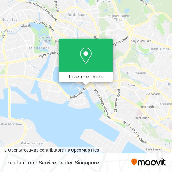 Pandan Loop Service Center地图