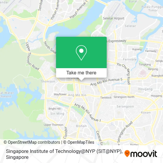 Singapore Institute of Technology@NYP (SIT@NYP)地图