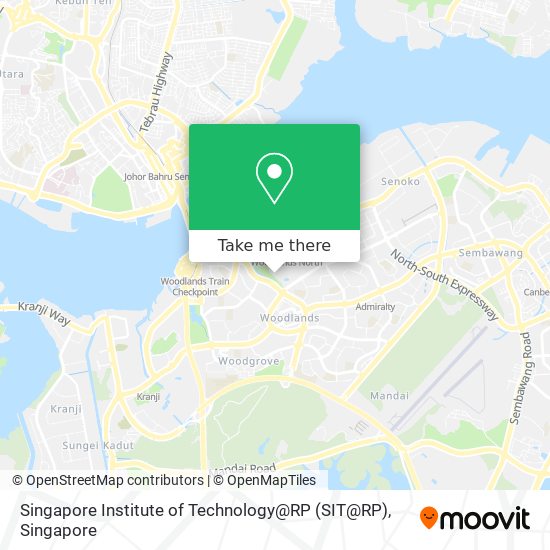 Singapore Institute of Technology@RP (SIT@RP) map