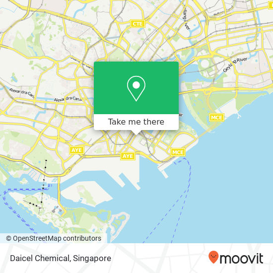 Daicel Chemical map