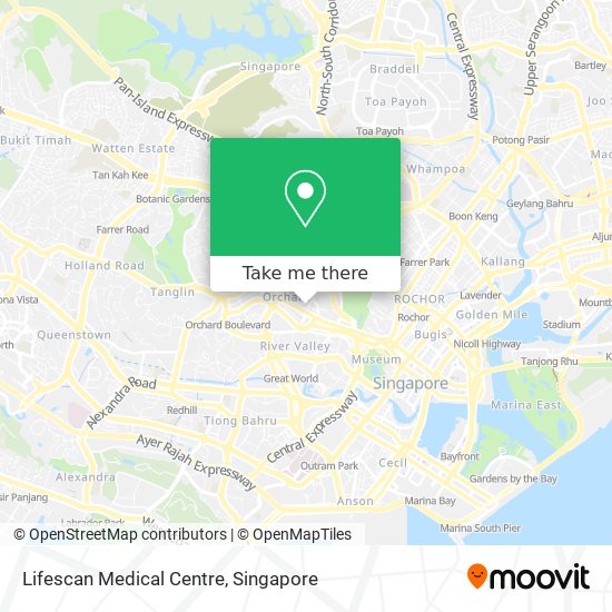 Lifescan Medical Centre map