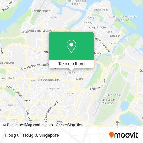 Houg 61 Houg 8 map