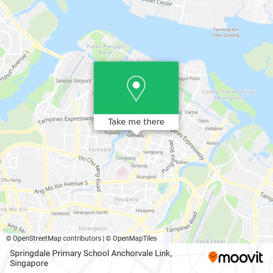 Springdale Primary School Anchorvale Link map