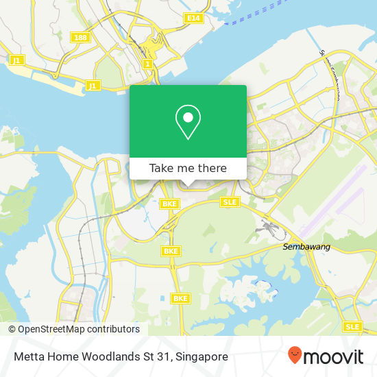 Metta Home Woodlands St 31 map