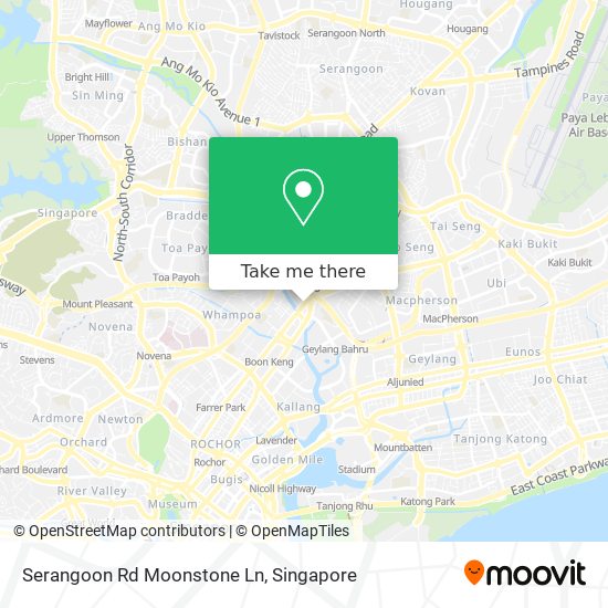 Serangoon Rd Moonstone Ln map