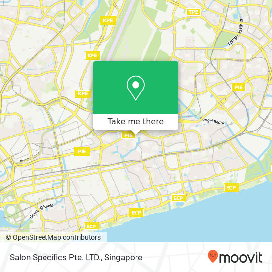 Salon Specifics Pte. LTD. map