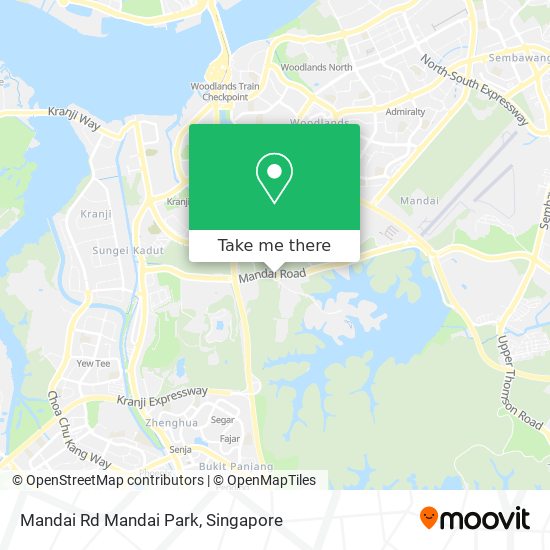 Mandai Rd Mandai Park地图