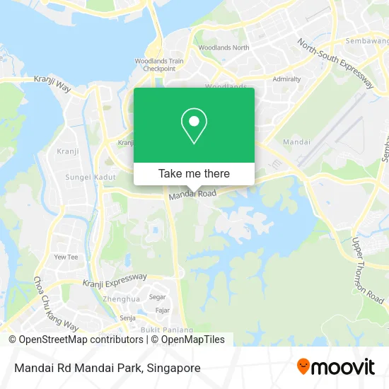 Mandai Rd Mandai Park map