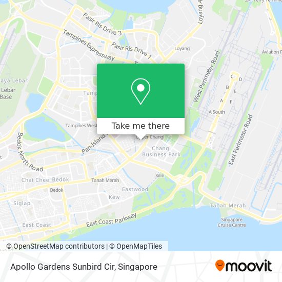 Apollo Gardens Sunbird Cir map