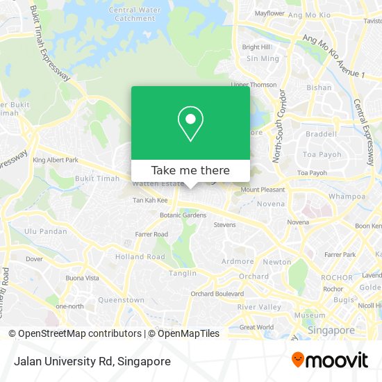 Jalan University Rd地图