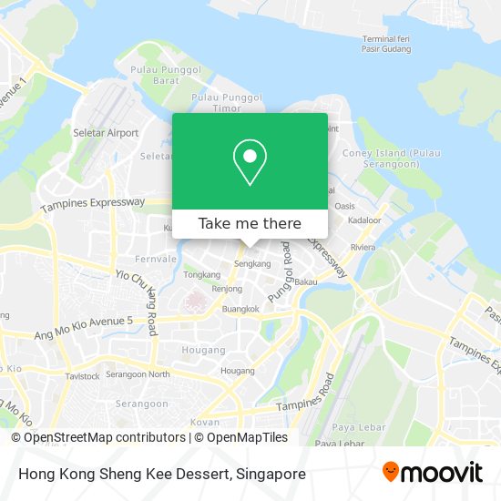 Hong Kong Sheng Kee Dessert map