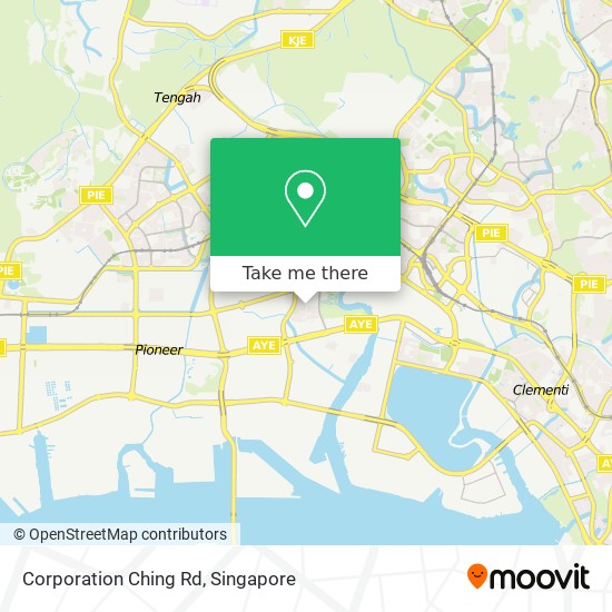 Corporation Ching Rd map