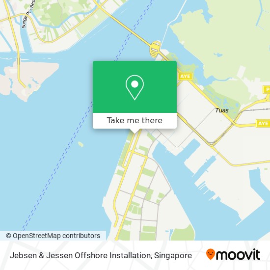 Jebsen & Jessen Offshore Installation map