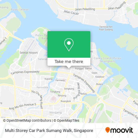 Multi Storey Car Park Sumang Walk map