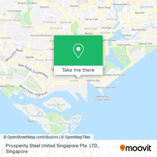 Prosperity Steel United Singapore Pte. LTD. map