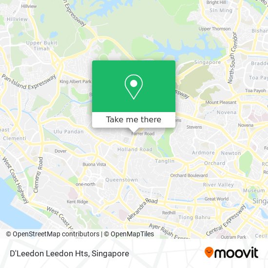 D'Leedon Leedon Hts地图