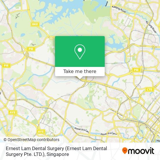 Ernest Lam Dental Surgery (Ernest Lam Dental Surgery Pte. LTD.) map