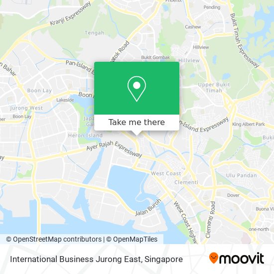 International Business Jurong East map
