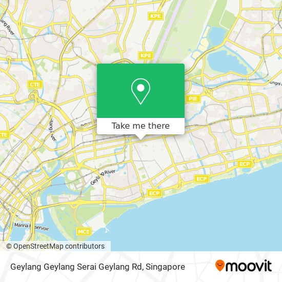 Geylang Geylang Serai Geylang Rd map