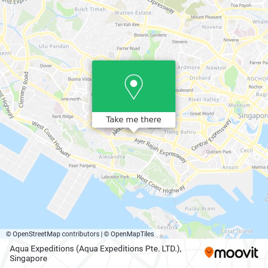 Aqua Expeditions (Aqua Expeditions Pte. LTD.) map