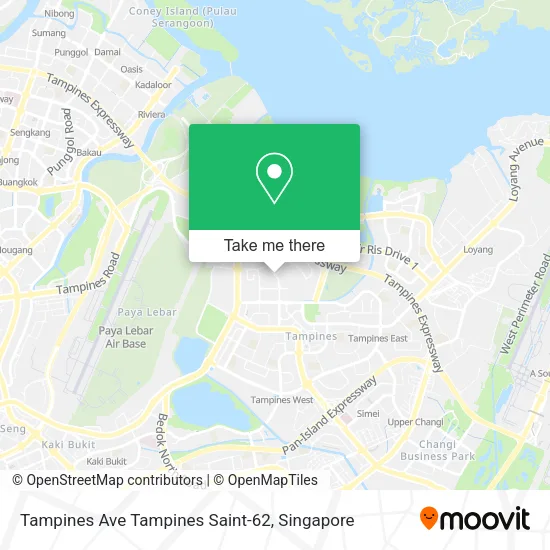 Tampines Ave Tampines Saint-62地图