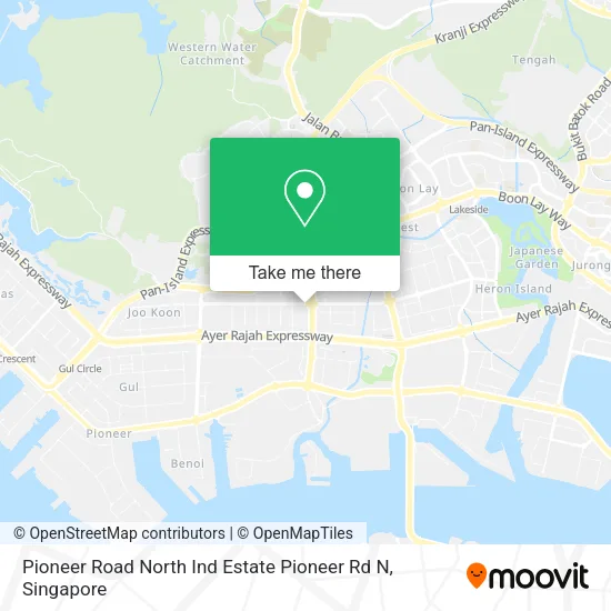 Pioneer Road North Ind Estate Pioneer Rd N map