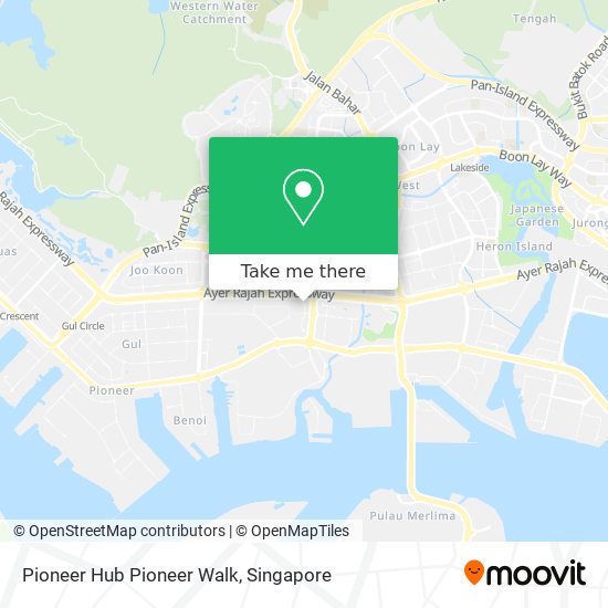 Pioneer Hub Pioneer Walk map