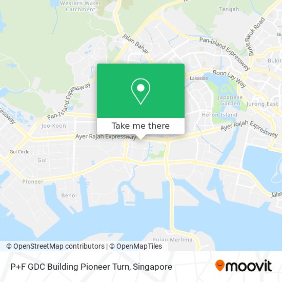P+F GDC Building Pioneer Turn map
