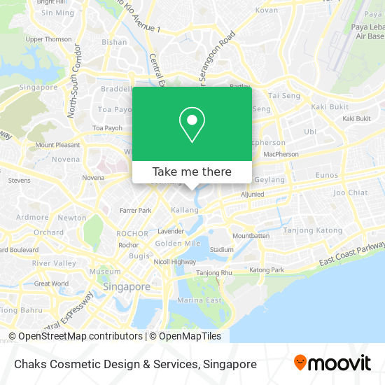 Chaks Cosmetic Design & Services map