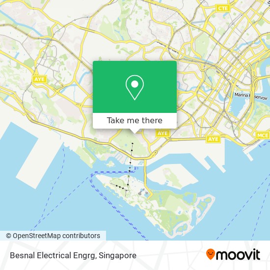 Besnal Electrical Engrg map