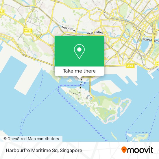Harbourfro Maritime Sq map