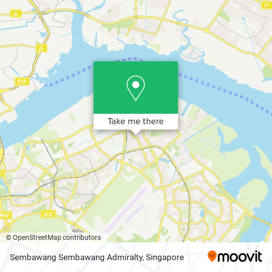 Sembawang Sembawang Admiralty地图