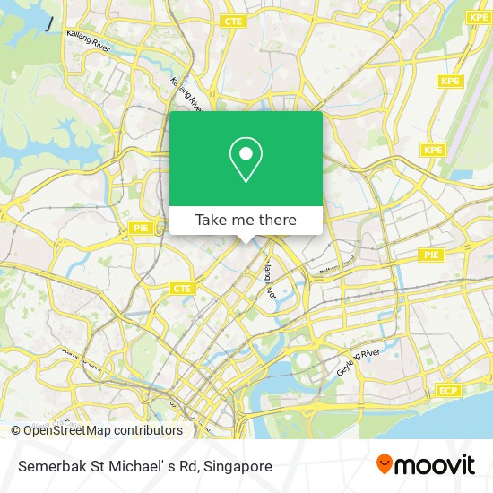 Semerbak St Michael' s Rd地图