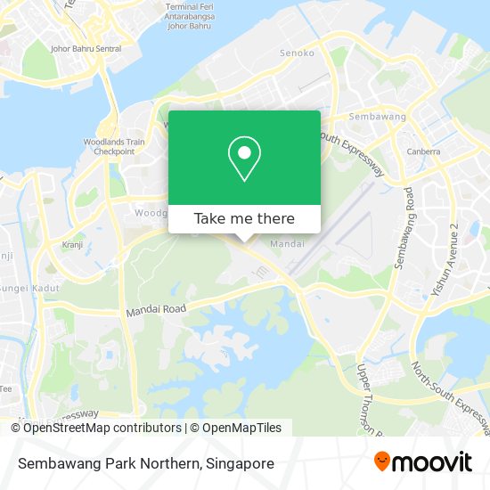 Sembawang Park Northern map